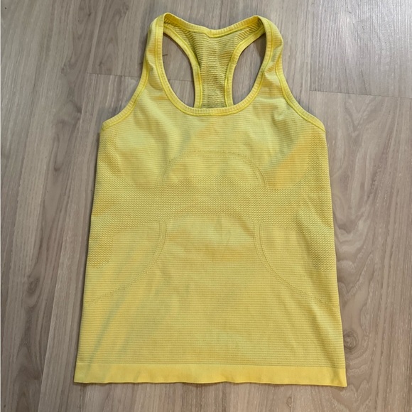 Lululemon Swiftly Tech Racerback Tank - Florid Flash (Size 6) Yoga - Picture 5 of 6